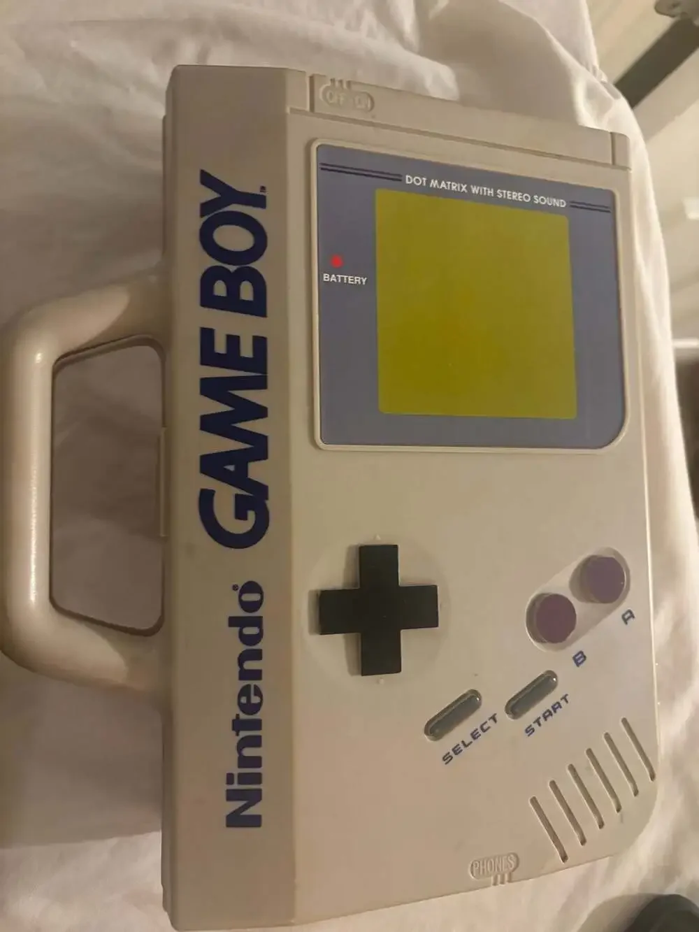 Nintendo Game Boy DMG-01 Bundle Case Light Plus Games Manuals Tested Works